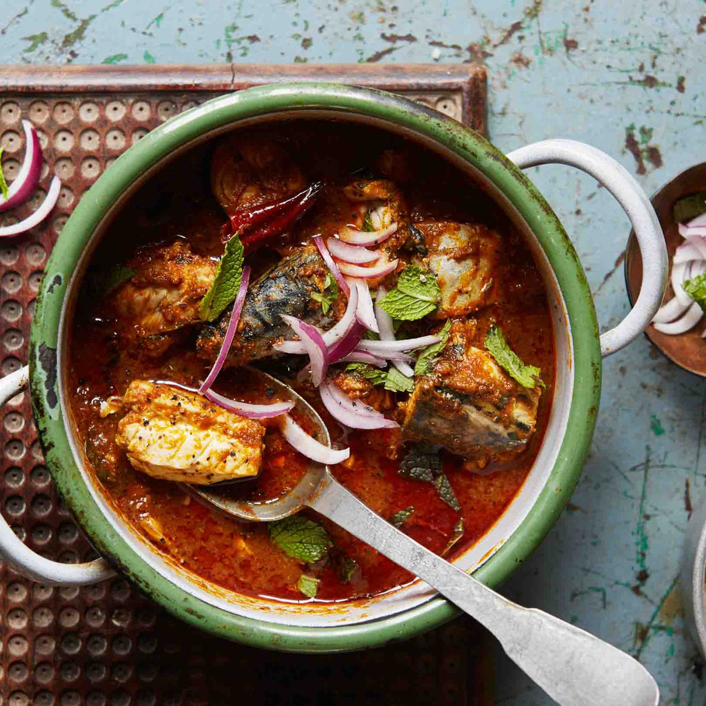 Spicy Goan Mackerel Curry