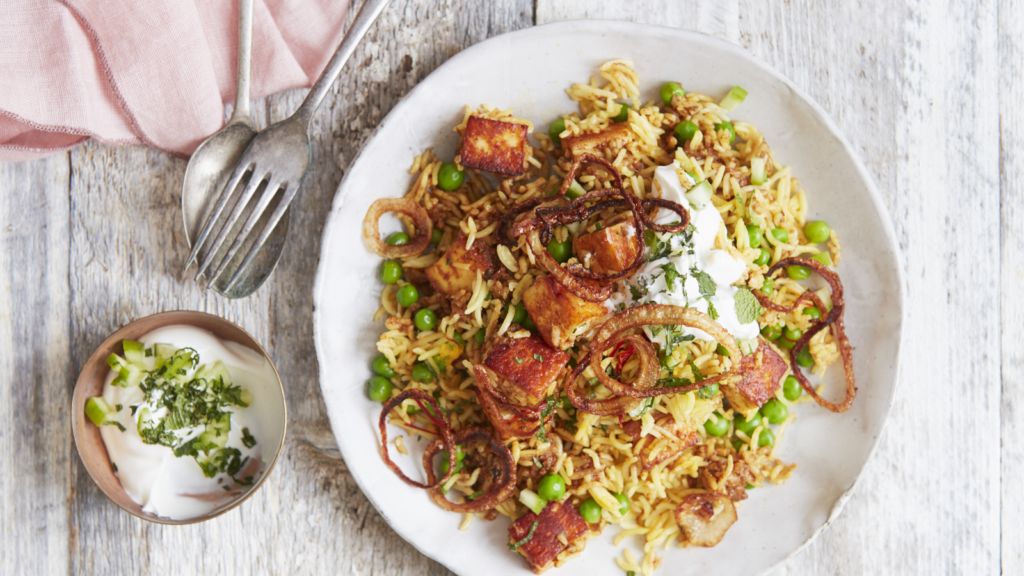 Paneer and Pea Biryani   - The Spice Tailor AUS